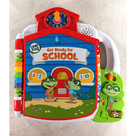 Leap Frog Tad's Get Ready For School Sound Interactive Book Learning Toy - Picture 1 of 3